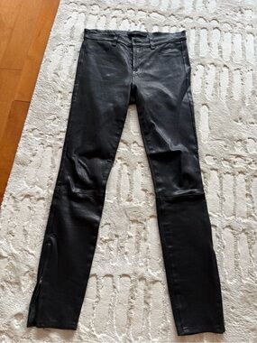 J Brand Leather Pants